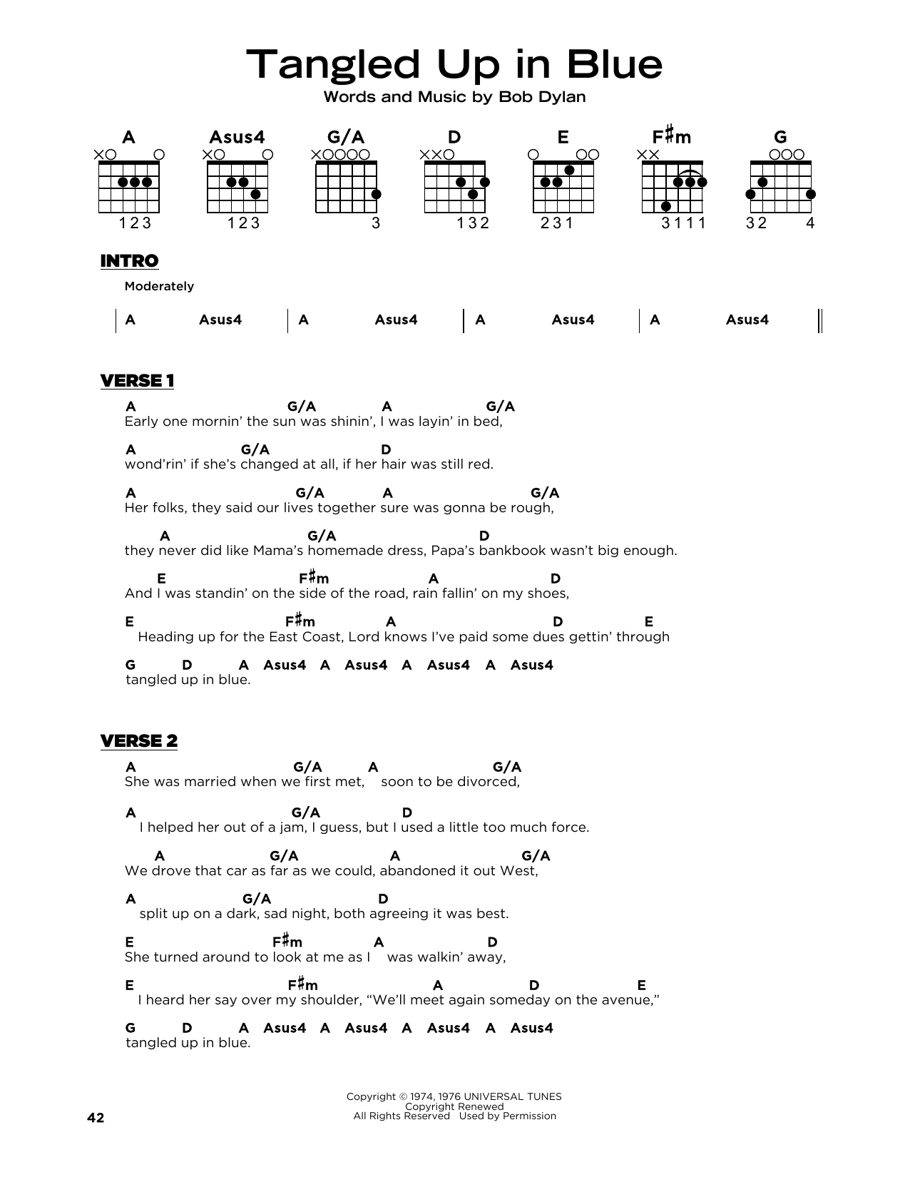 Produktbild zu: Tangled Up In Blue
