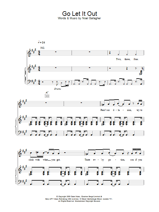 Produktbild zu: Go Let It Out