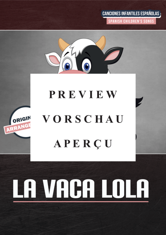 Produktgalerie: Seite 2 von 6 La Vaca Lola, , (Gesang + Klavier, Gitarre)