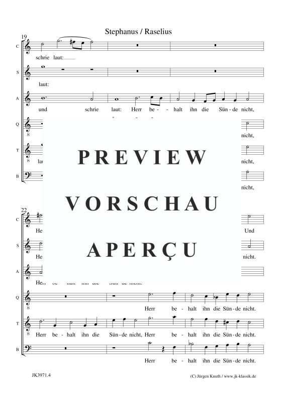 gallery: Stephanus, , (Gemischter Chor 6-stimmig)