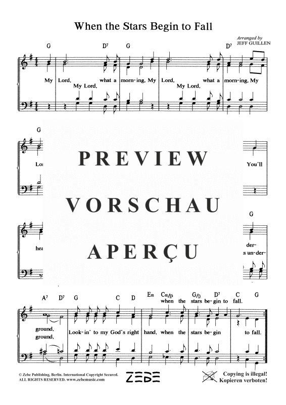 gallery: When the Stars Begin to Fall, , Gemischter Chor