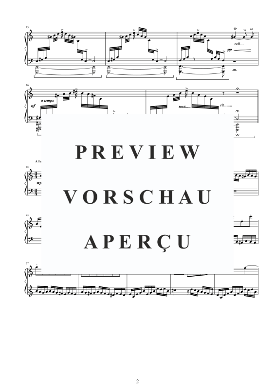 Product gallery: Page 3 of 11 Fantasia and Fugue in A minor BWV 944, , Solo Piano