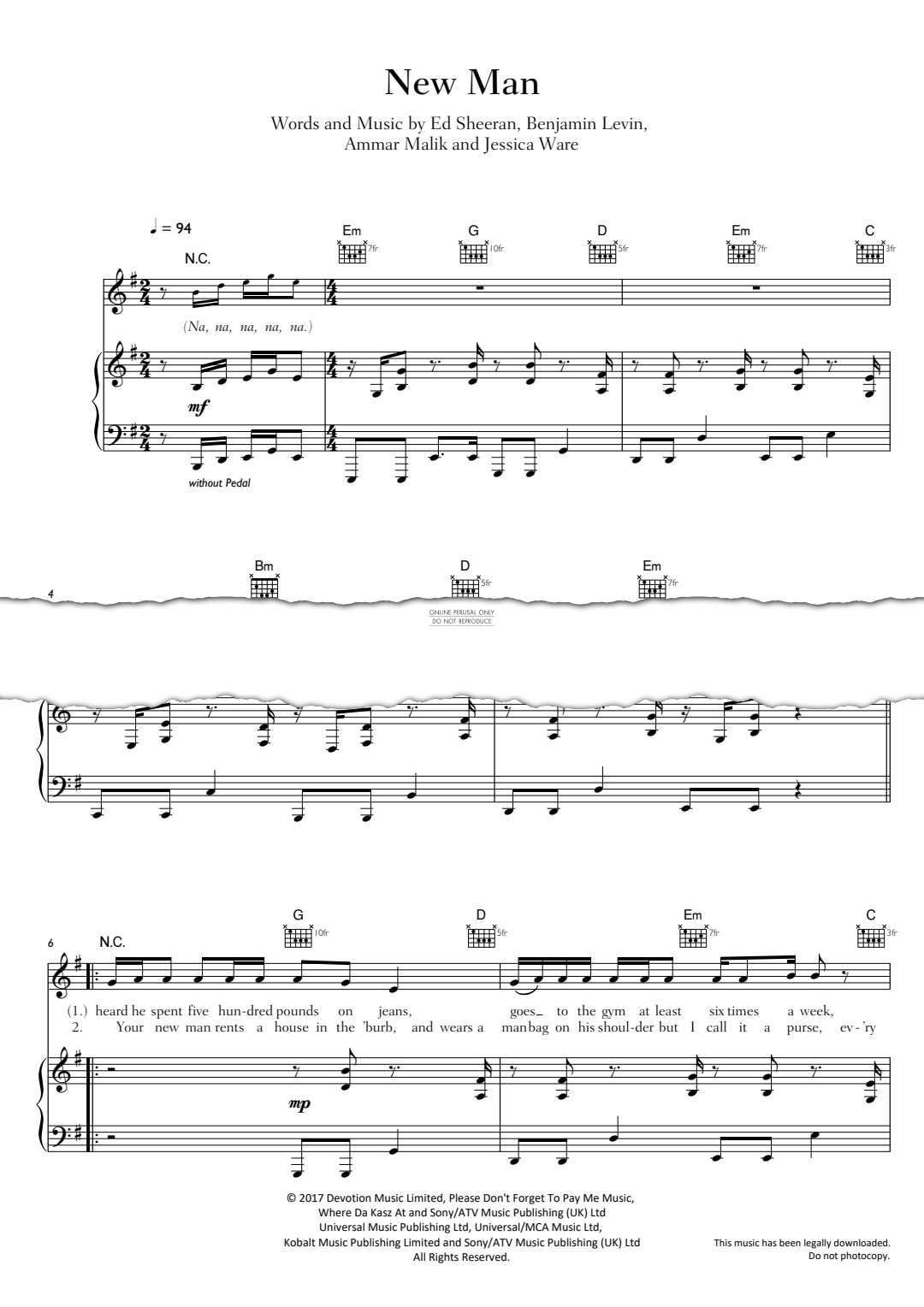 gallery: New Man, Ed Sheeran