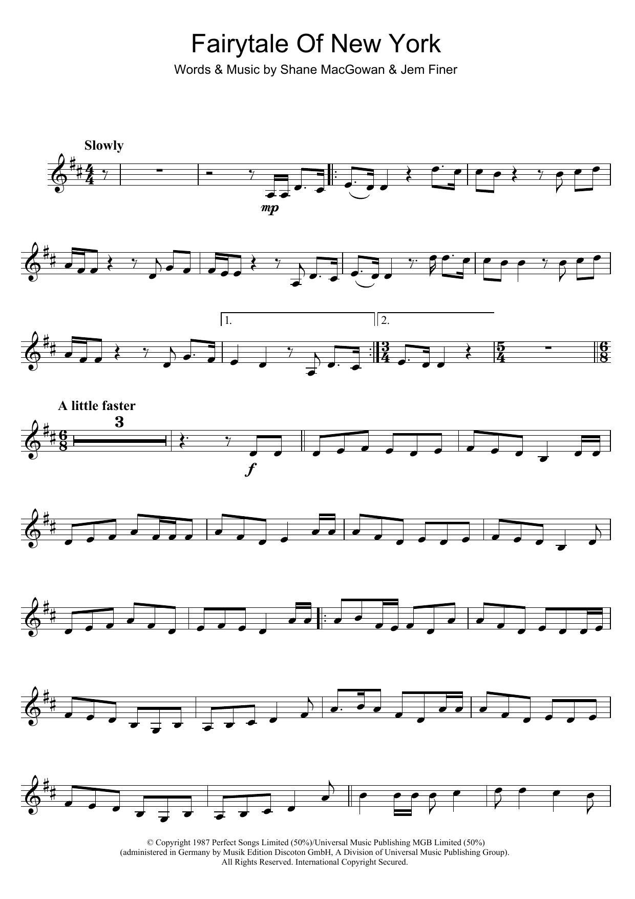 Product gallery: Page 1 of 1 Fairytale Of New York, The Pogues & Kirsty MacColl