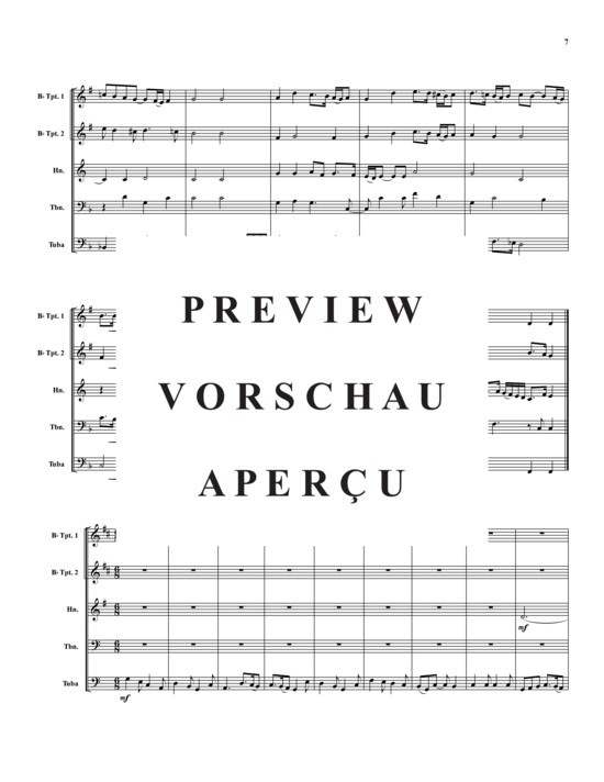 Produktgalerie: Seite 8 von 21 Drei Stücke , , (Blechbläserquintett)