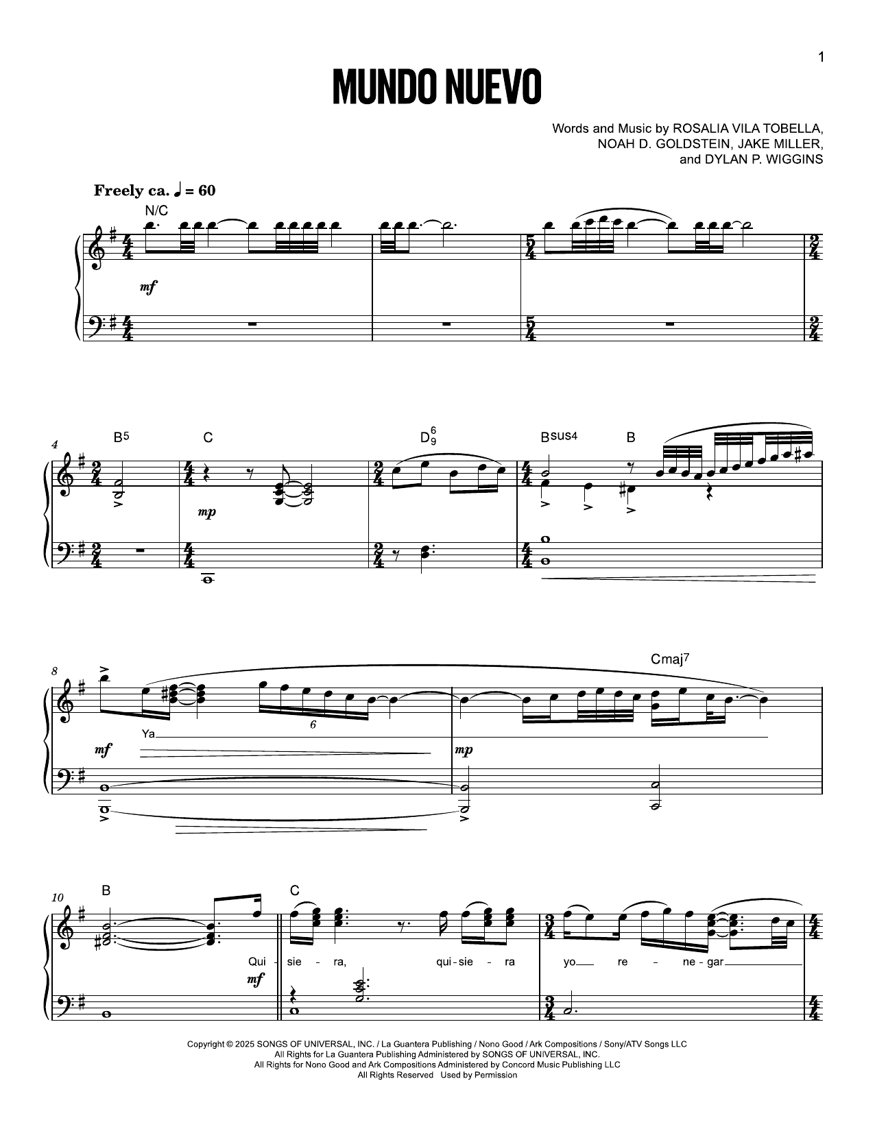 Product gallery: Page 1 of 1 Mundo Nuevo, Rosalía