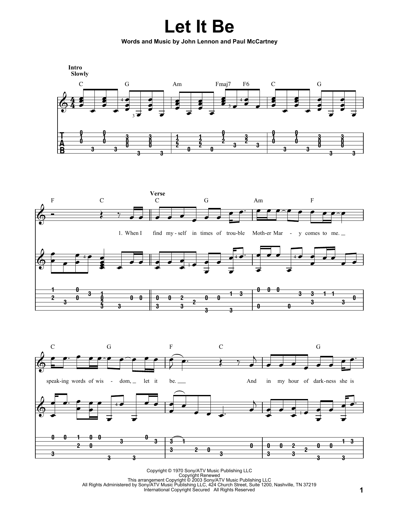 Produktgalerie: Seite 1 von 1 Let It Be, The Beatles, Gitarre
