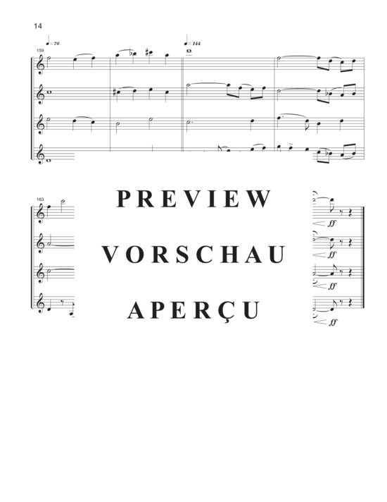 Product gallery: Page 17 of 21 Levi´s Dream , , (2 clarinets in B flat, alto clarinet in E flat/soprano in B flat and bass clarinet in B flat)