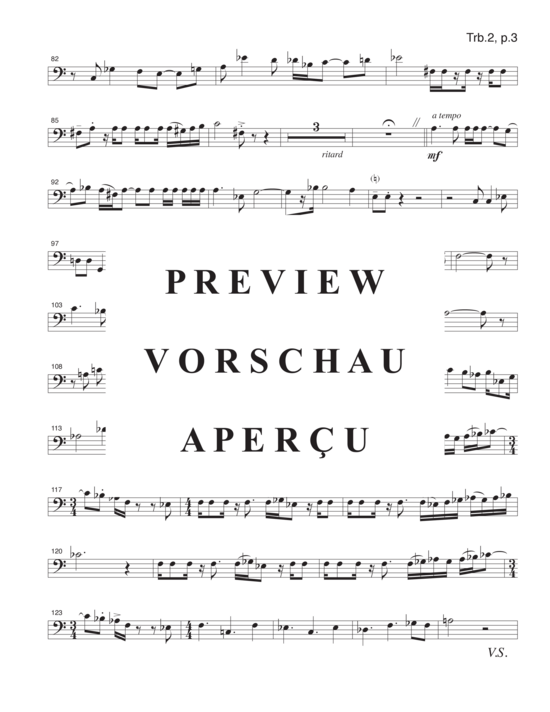 Product gallery: Page 21 of 21 Aquarius , , (3 trombones or euphonium)