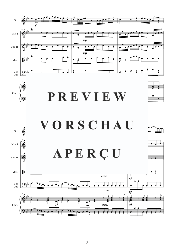 Produktgalerie: Seite 6 von 11 Concerto No.11 in B-Dur Op.9, , Oboe Solo, Streicher Ensemble und Cembalo