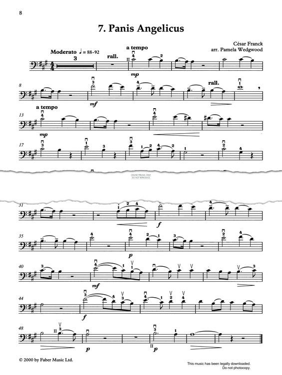 Produktgalerie: Seite 1 von 1 Panis Angelicus, Cesar Franck, Klavier, Violoncello