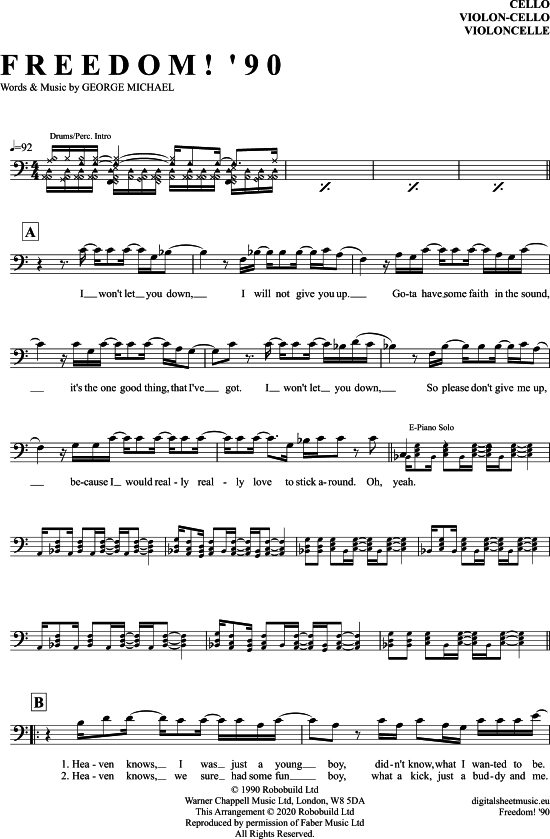 Produktbild zu: Freedom George Michael