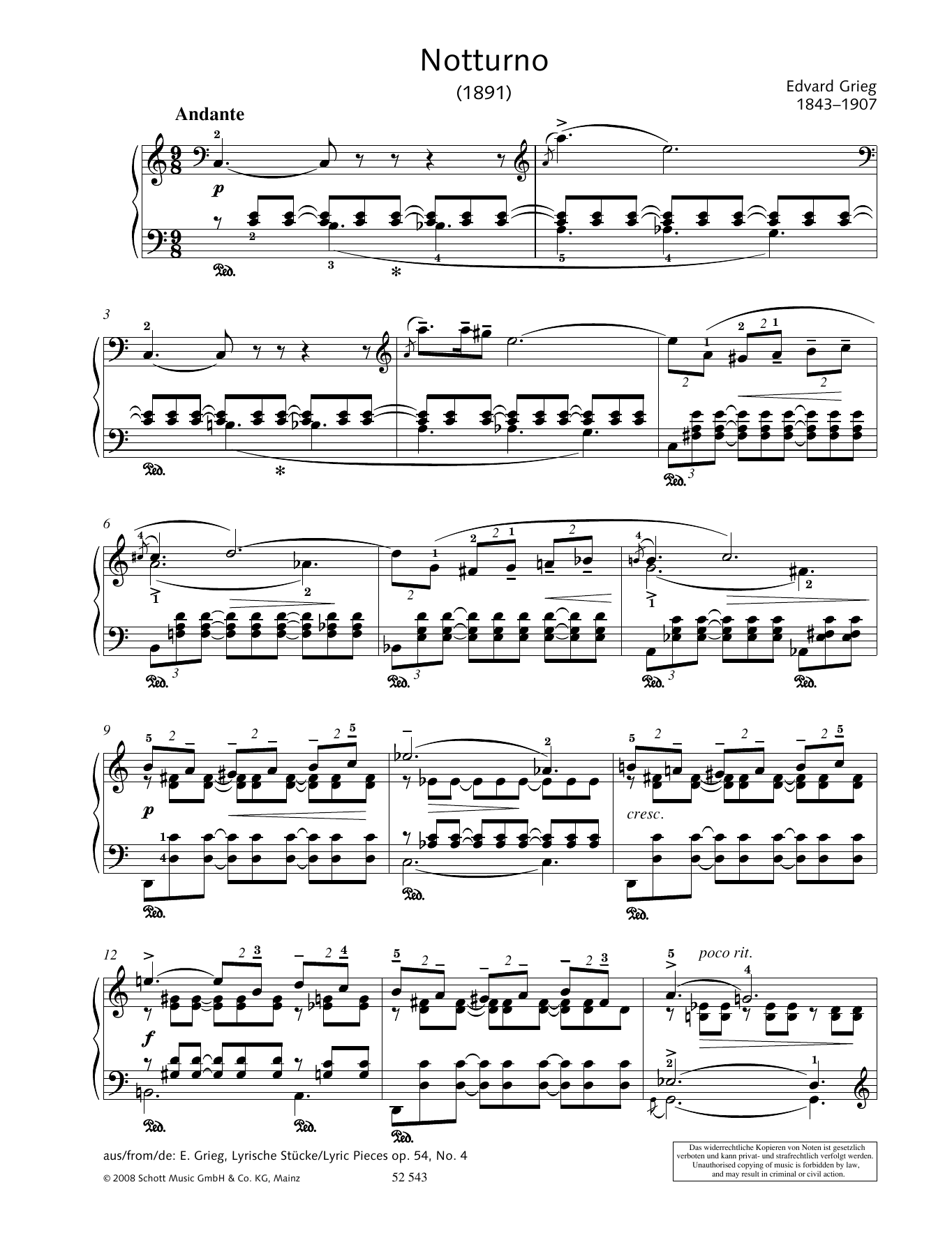 Produktbild zu: Notturno