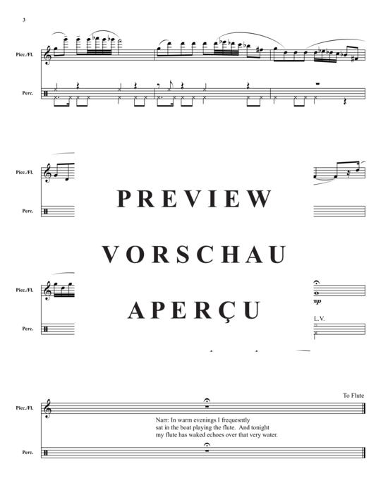 Product gallery: Page 5 of 21 Four New England Poems , , (flute + percussion)