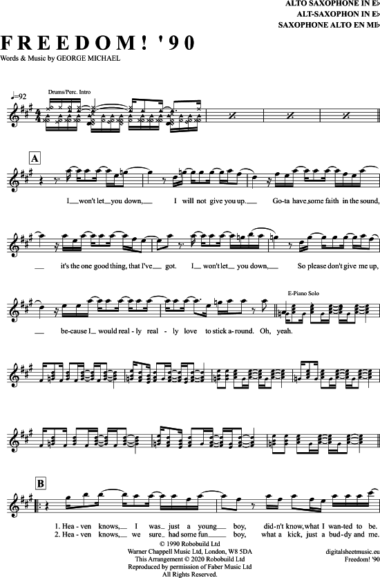 Product picture to: Freedom George Michael