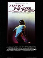 cover: Almost Paradise (Love Theme from 'Footloose'), Eric Carmen
