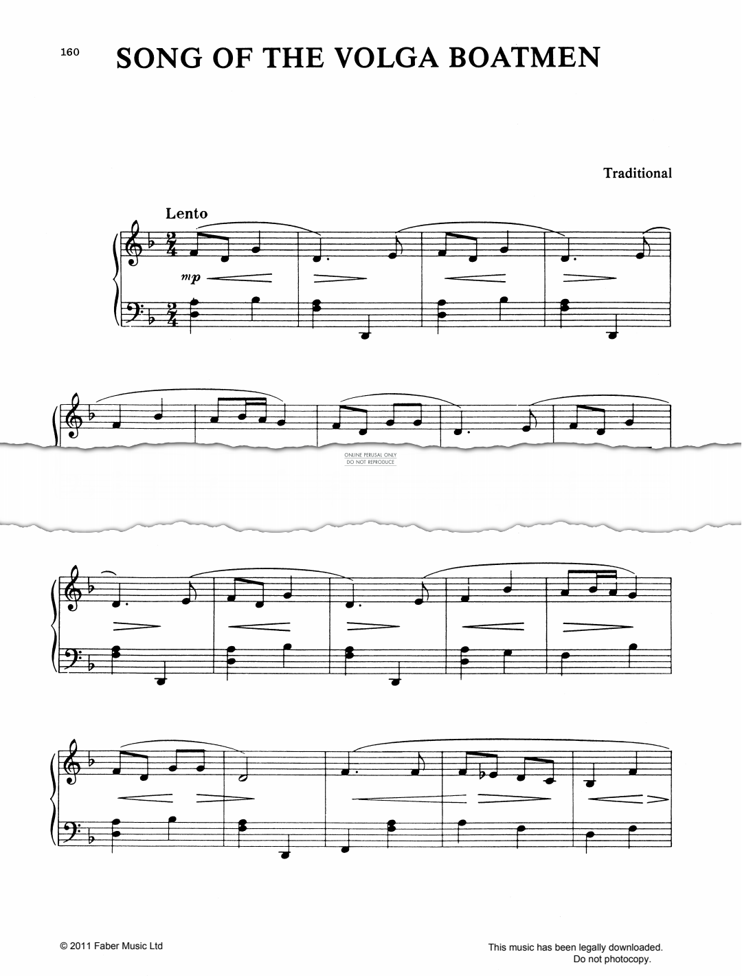 Produktbild zu: Song of the Volga Boatmen