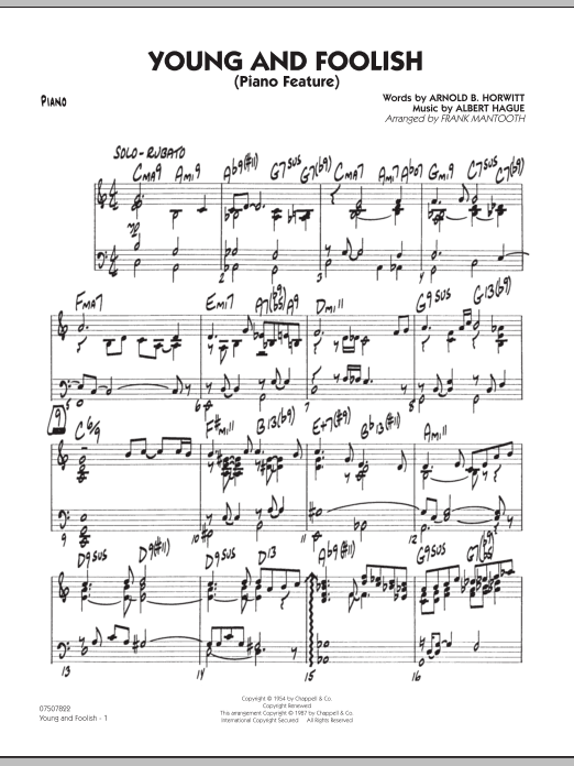 Produktgalerie: Seite 1 von 1 Young And Foolish - Piano, 