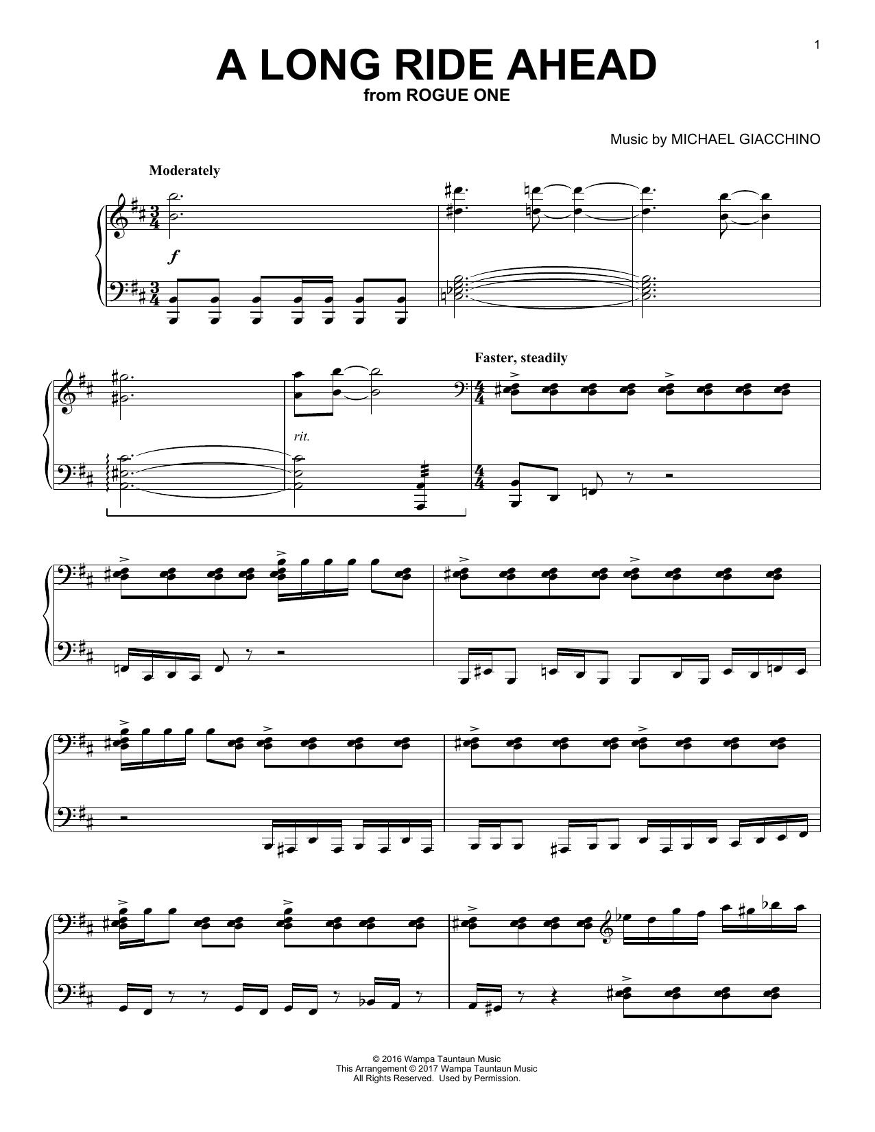 Product gallery: Page 1 of 1 A Long Ride Ahead, Michael Giacchino