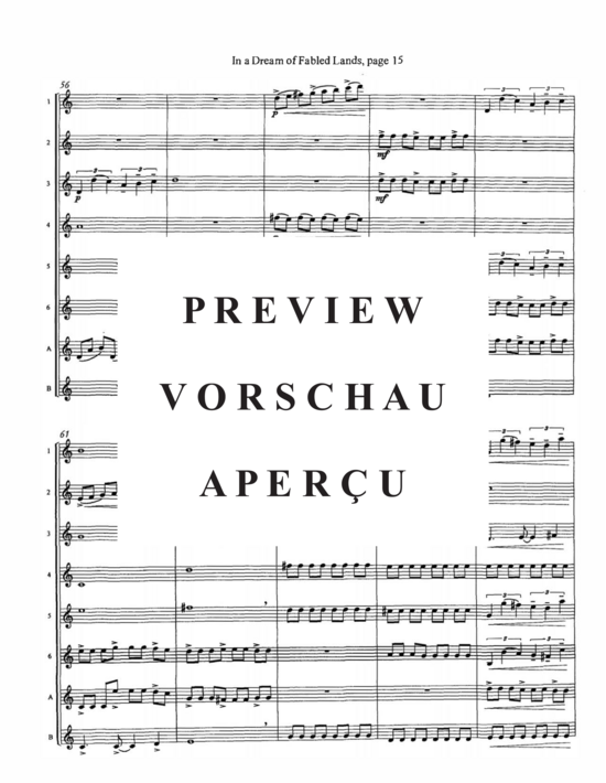 Product gallery: Page 18 of 21 In A Dream of Fabled Lands , , (6 C flutes, alto flute and bass flute)