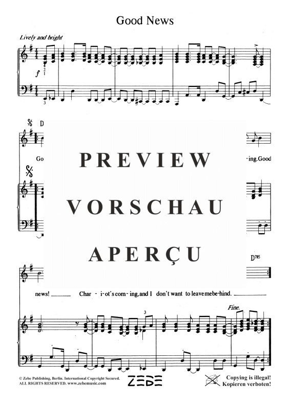 gallery: Good News, , Voice and Piano