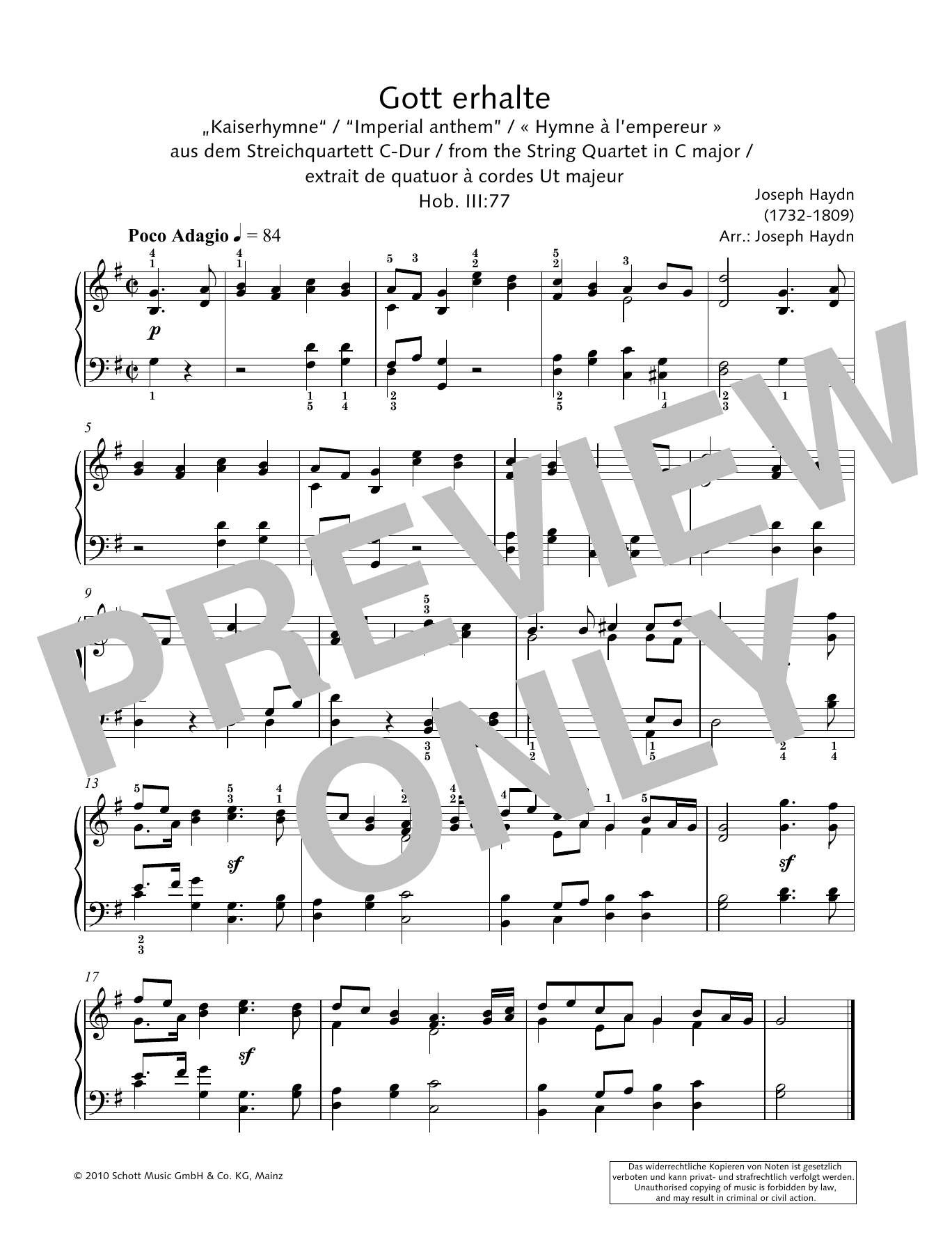 Product gallery: Page 1 of 1 Gott erhalte "Imperial anthem", Hans-Gunter Heumann