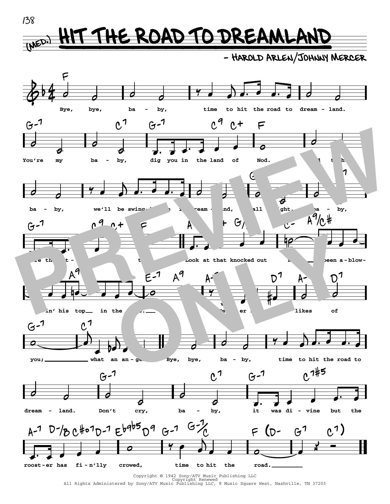 Produktbild zu: Hit The Road To Dreamland (Low Voice)