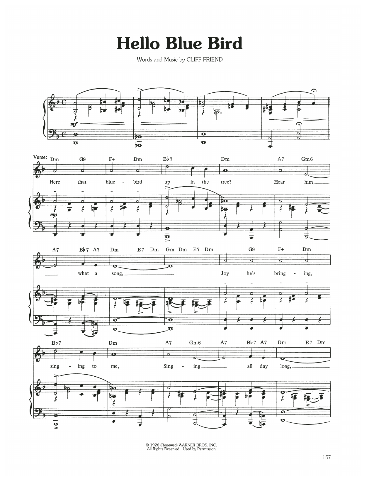 Product gallery: Page 1 of 1 Hello Blue Bird, Judy Garland