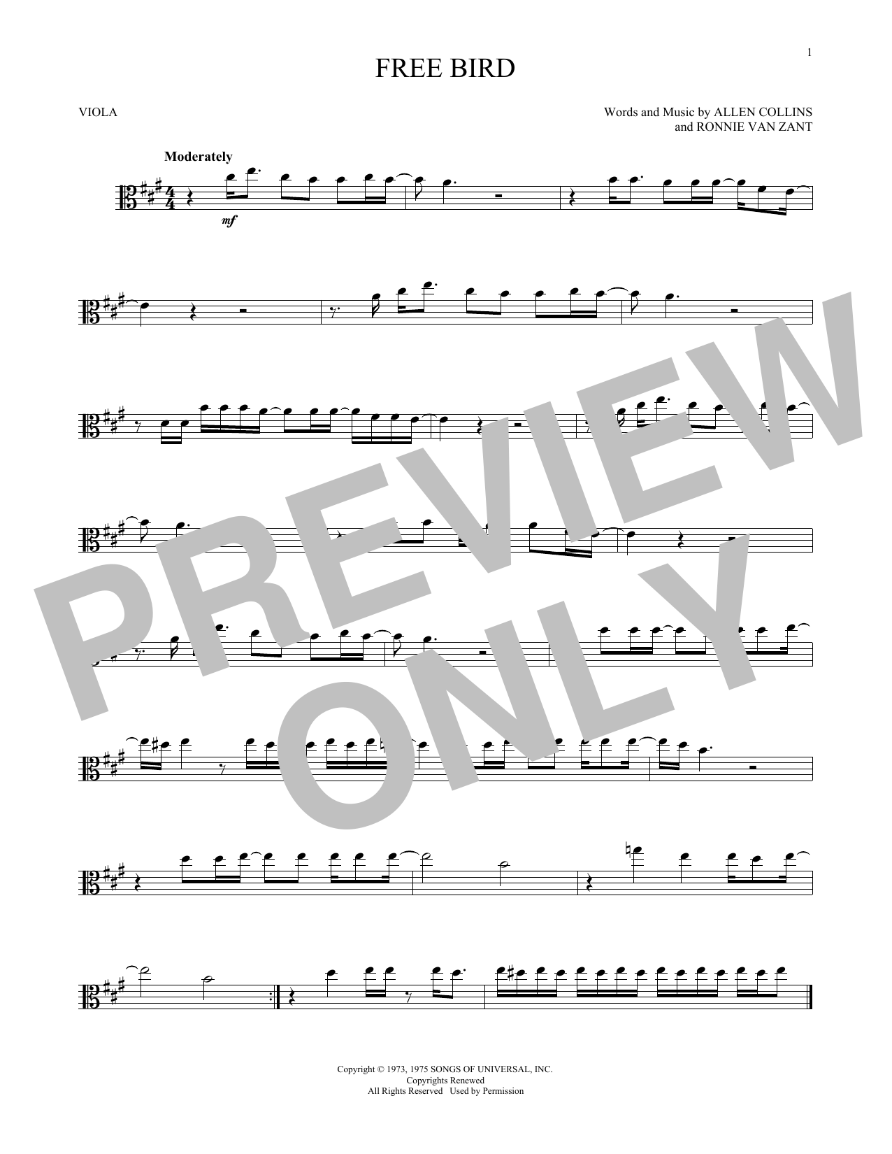 Product gallery: Page 1 of 1 Free Bird, Lynyrd Skynyrd