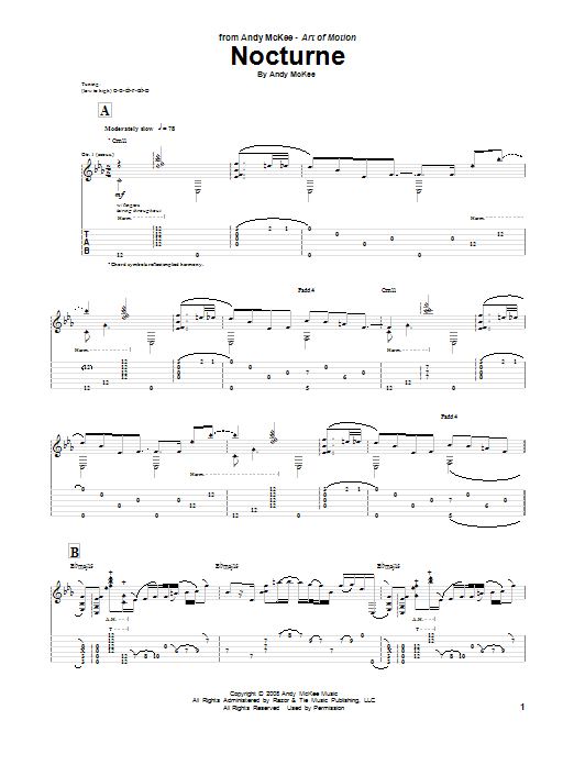 Produktbild zu: Nocturne