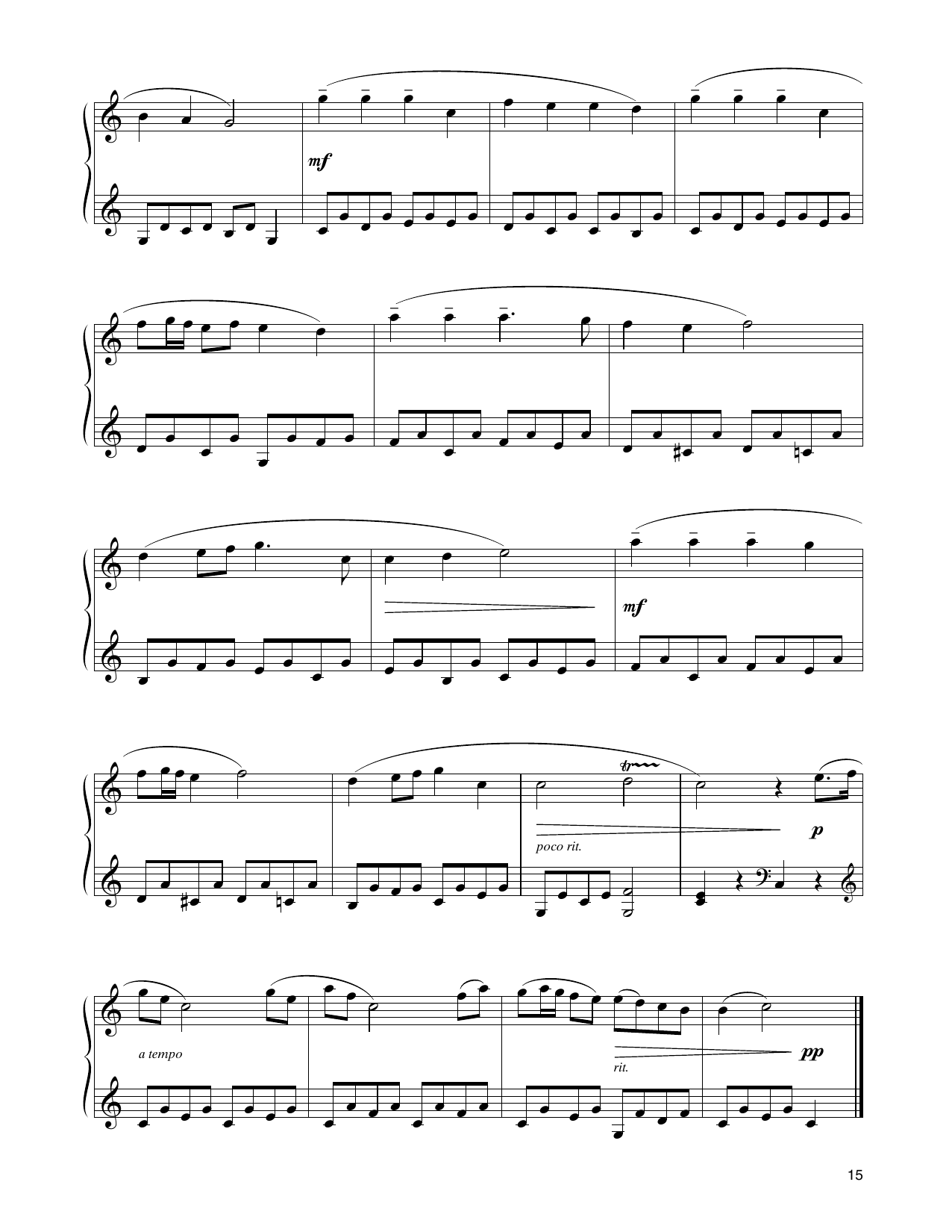 Produktbild zu: It Came Upon The Midnight Clear (in the style of Offenbach) (arr. Carol Klose)