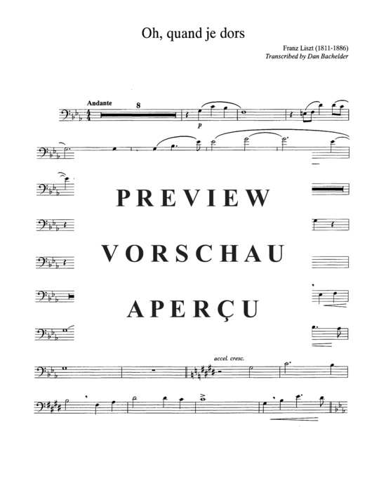 Product gallery: Page 11 of 13 Oh, Quand je Dors , , (euphonium + piano)