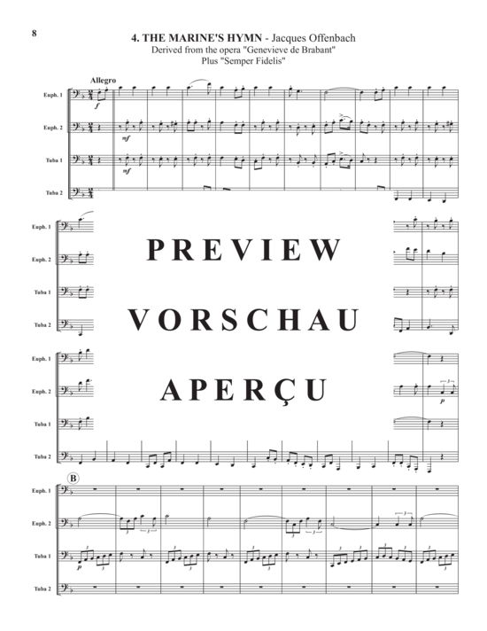 Product gallery: Page 10 of 21 Mayberry Town Concert , , (Tuba Quartett EETT)