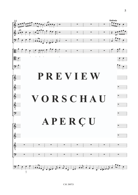 gallery: Confitebor tibi Domine , , (Gemischtes Ensemble 9 Stimmen,2 Streicher,3 Trombonen und BC)