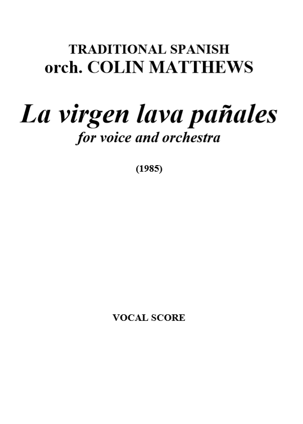 Produktbild zu: La virgen lava pañales