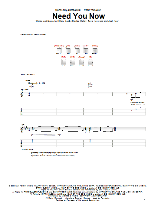 Produktbild zu: Need You Now