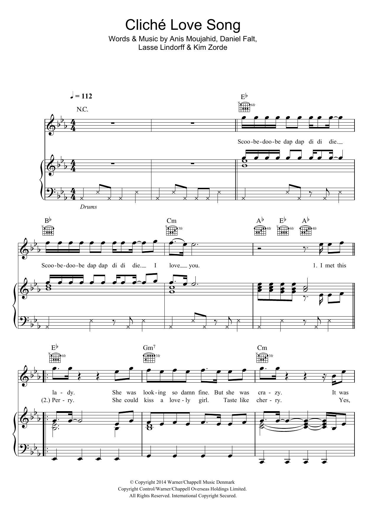 Produktbild zu: Cliche Love Song