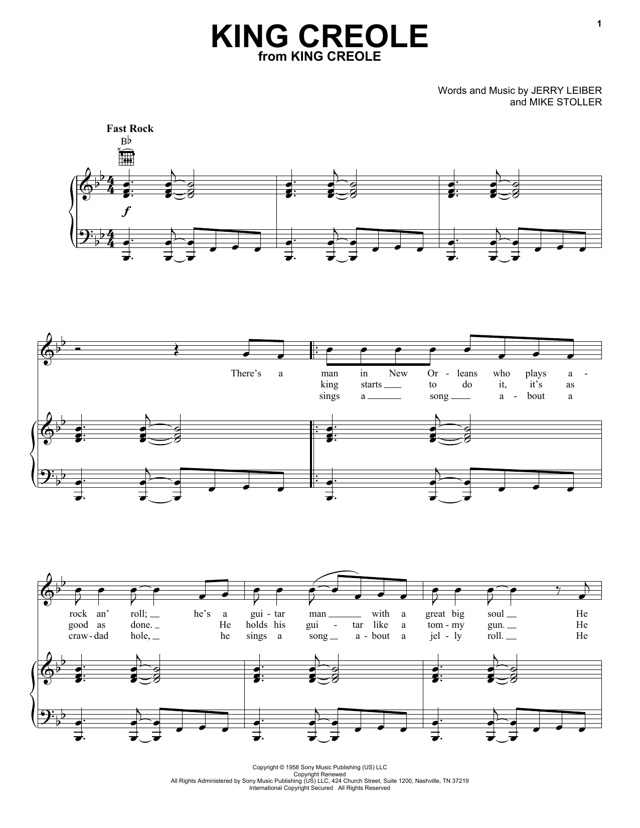 Produktbild zu:  King Creole - Elvis Presley