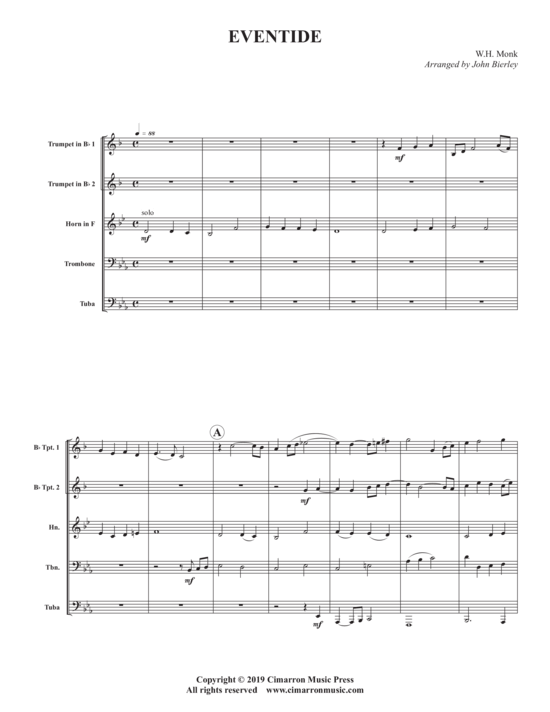 Produktbild zu: Eventide William Henry Monk