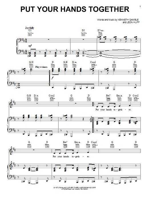 Produktbild zu: Put Your Hands Together