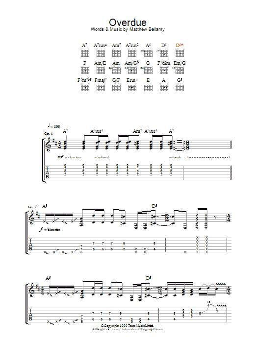 Produktgalerie: Seite 1 von 1 Overdue, Muse, Gitarre