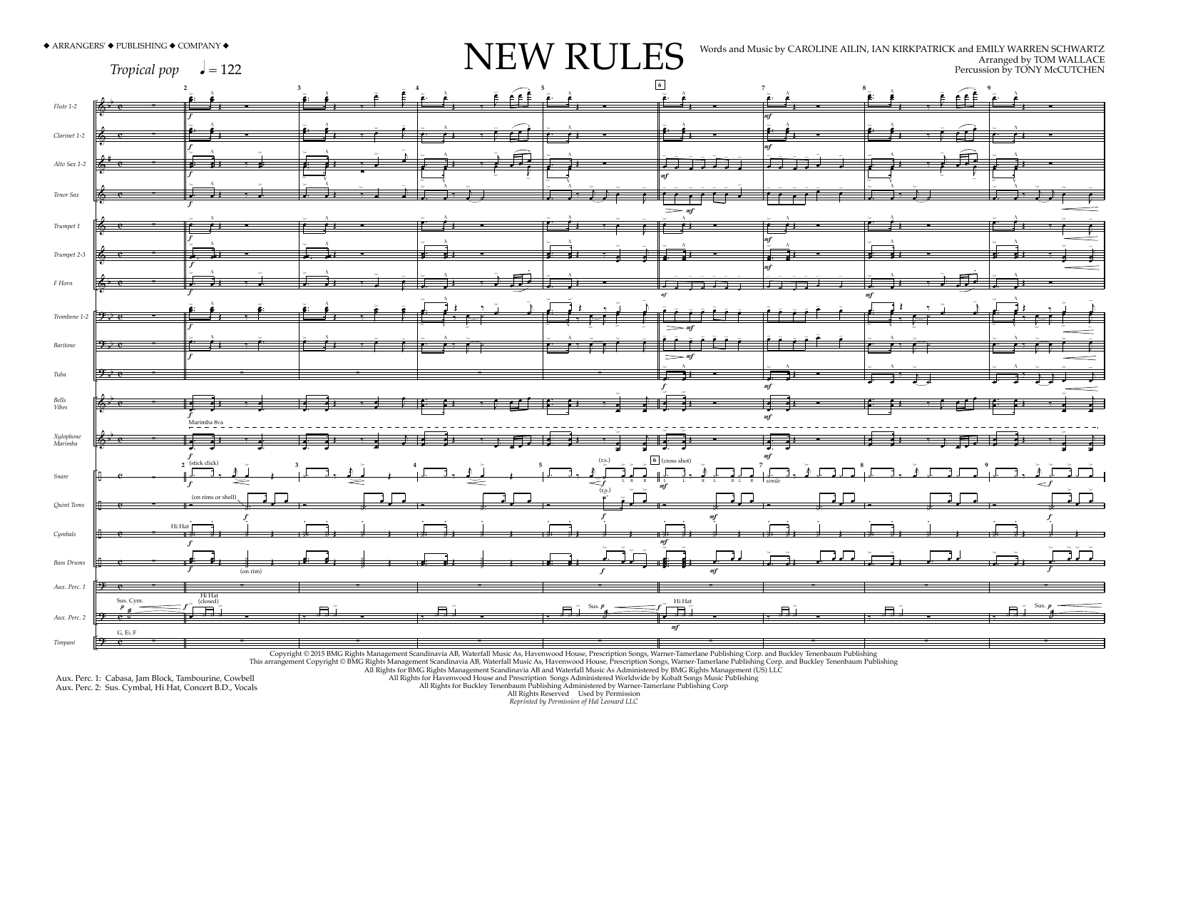 Product picture to: New Rules - Full Score