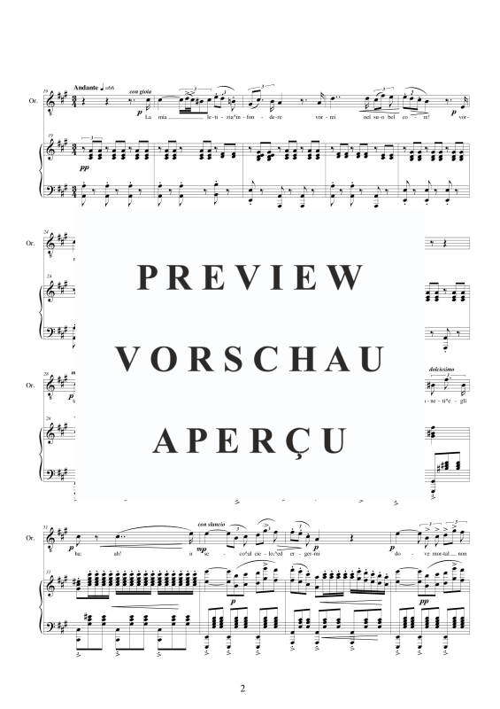 Produktgalerie: Seite 3 von 11 I Lombardi - (Act 2-II) 'La mia letizia infondere', , Sopran, Tenor und Klavier