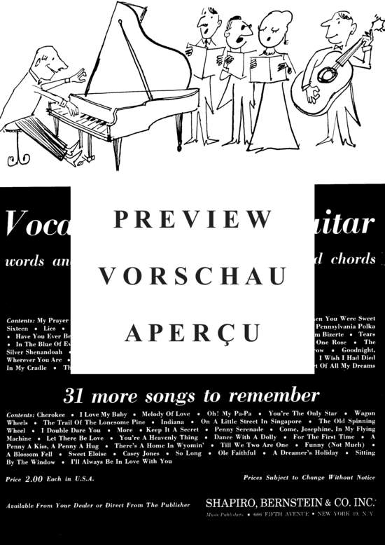 Produktgalerie: Seite 5 von 8 The One Rose (Thats left in my Heart)  (Klavier + Gesang) , Popular Standard, (Klavier und Gesang)