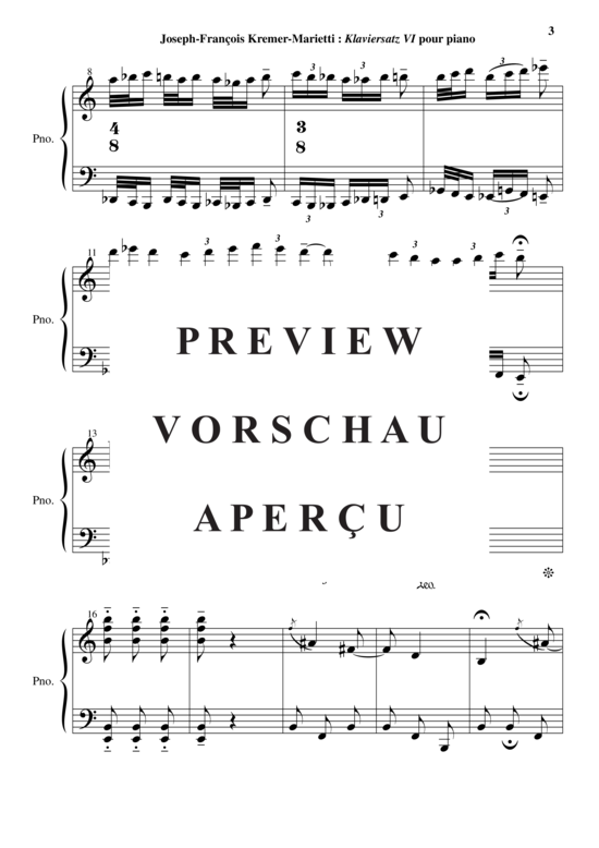 Product gallery: Page 4 of 6 Klaviersatz 6 , , Piano Solo