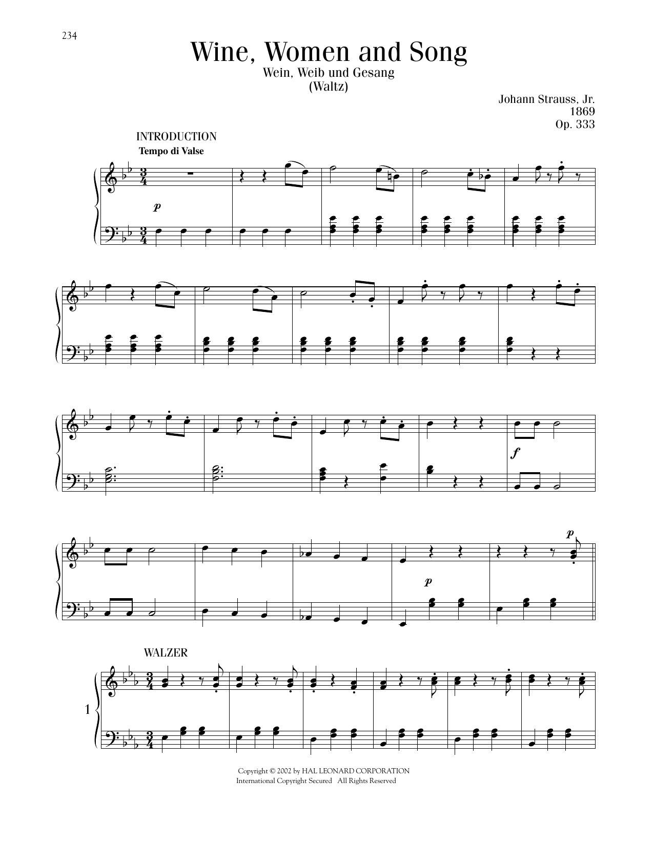 Product picture to: Wine, Women And Song