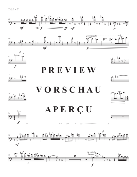 Product gallery: Page 17 of 21 Trombone Graffiti , , (trombone quartet or ensemble)