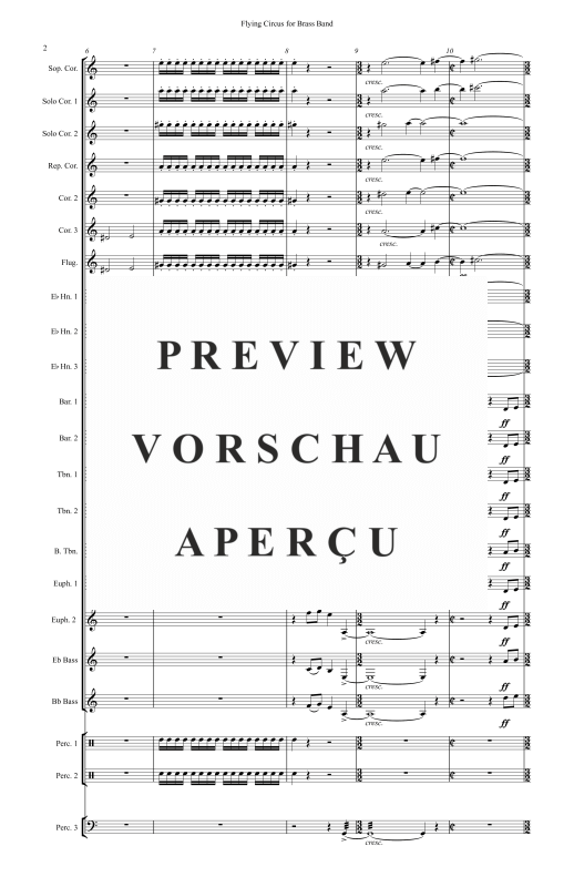 Produktgalerie: Seite 5 von 11 Flying Circus, , (Brass Band)