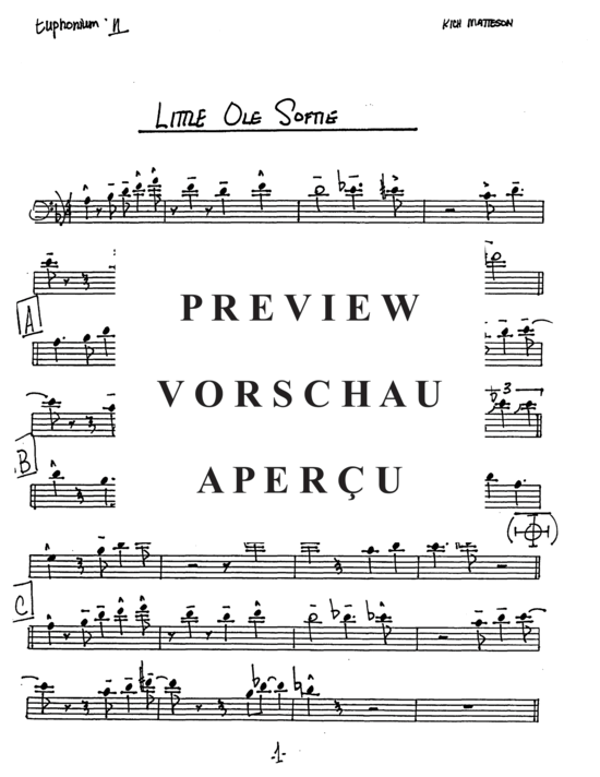 Produktgalerie: Seite 6 von 21 Little Ole Softie , , (Tuba Ensemble EEETTT + Band)