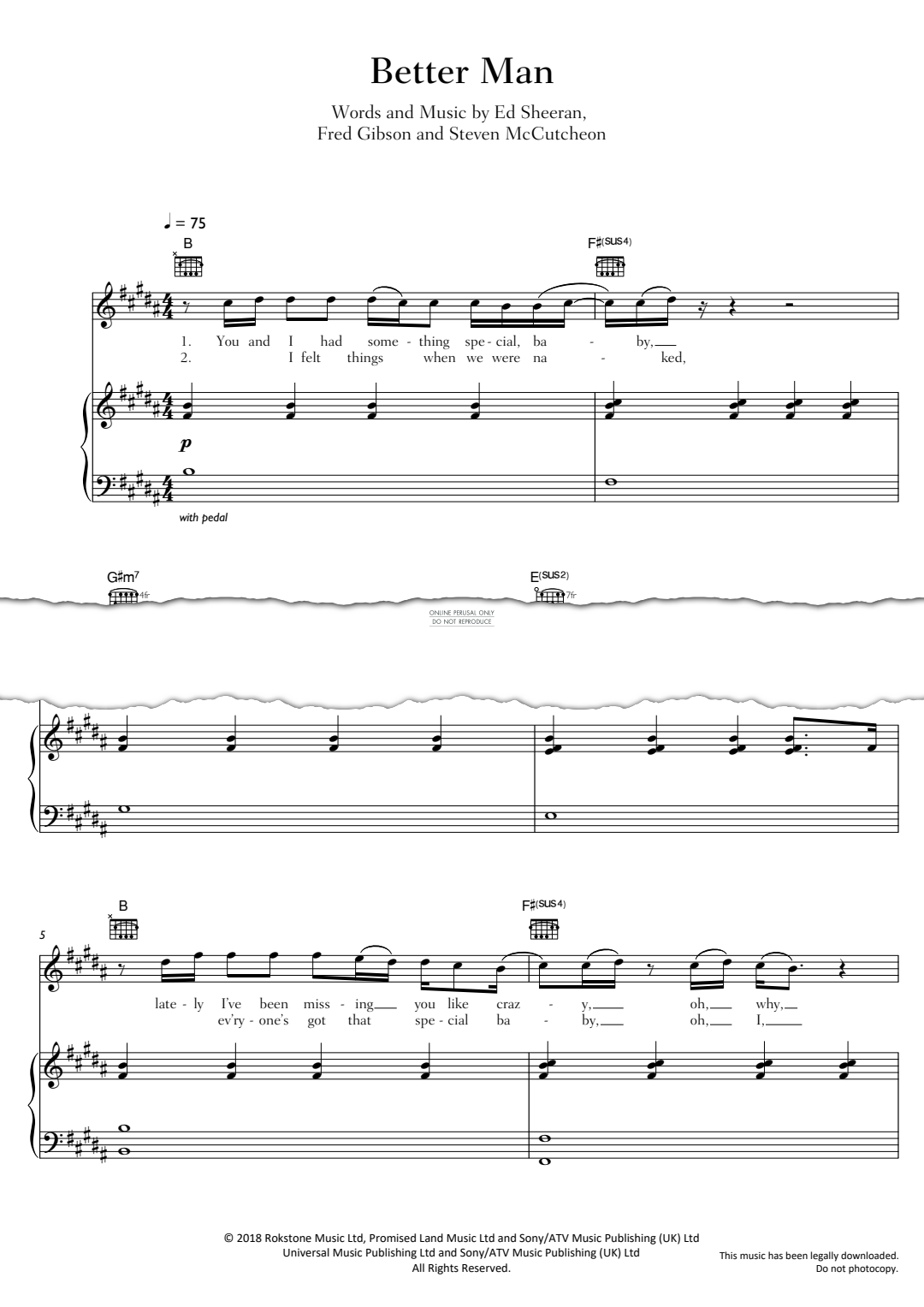 Produktgalerie: Seite 1 von 1 Better Man, Westlife, Gesang, Gitarre, Klavier